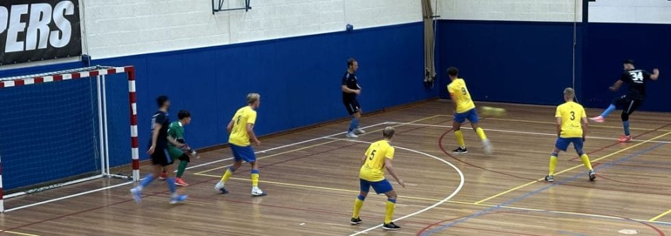 Actiemoment tijdens tweede helft